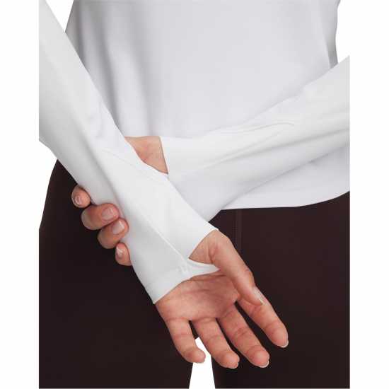 Дамски дрехи за бягане Under Armour Motion Half Zip Ld54 Бяло Under Armour Motion Half Zip Ld54 Бяло Дамски дрехи за бягане