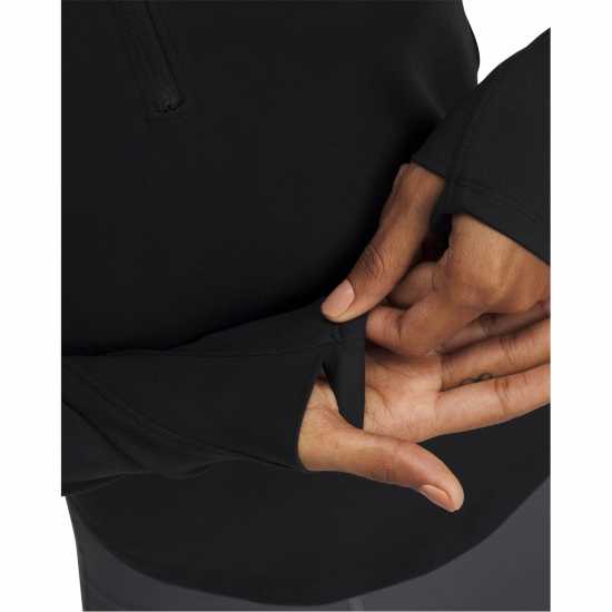 Under Armour Motion Half Zip Ld54 Черно Дамски дрехи за бягане