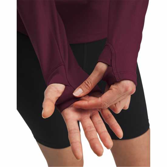 Under Armour Women's Motion 2 Zipped Performance Tracksuit Top Тъмно бордово 