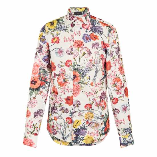 Criminal Damage Мъжка Риза Criminaldamage Popp Shirt Mens  