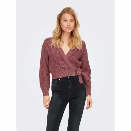 Дамски пуловери и жилетки Плетена Жилетка Only Breda Wrap Cardigan Womens Носталгия Роза Плетена Жилетка Only Breda Wrap Cardigan Womens Носталгия Роза Дамски пуловери и жилетки