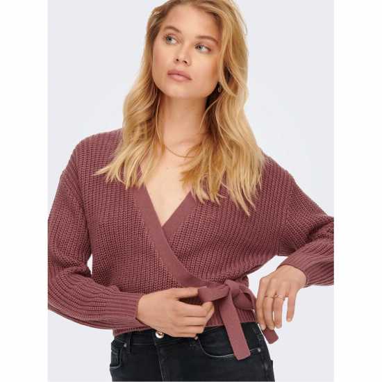 Дамски пуловери и жилетки Плетена Жилетка Only Breda Wrap Cardigan Womens Носталгия Роза Плетена Жилетка Only Breda Wrap Cardigan Womens Носталгия Роза Дамски пуловери и жилетки