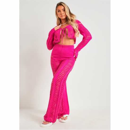 Дамски пуловери и жилетки Плетена Жилетка Missy Empire Knitted Tie Front Cardigan Плетена Жилетка Missy Empire Knitted Tie Front Cardigan Дамски пуловери и жилетки