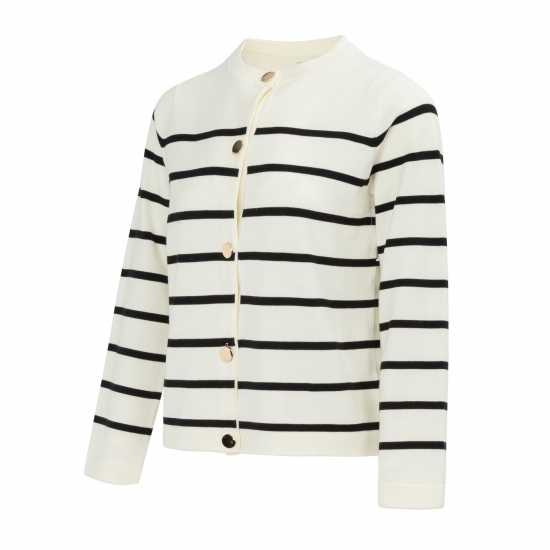Плетена Жилетка Be You You Women Stripe Cardigan Крем 