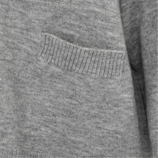 Плетена Жилетка Be You You Women Oversized Cardigan Сив марл 