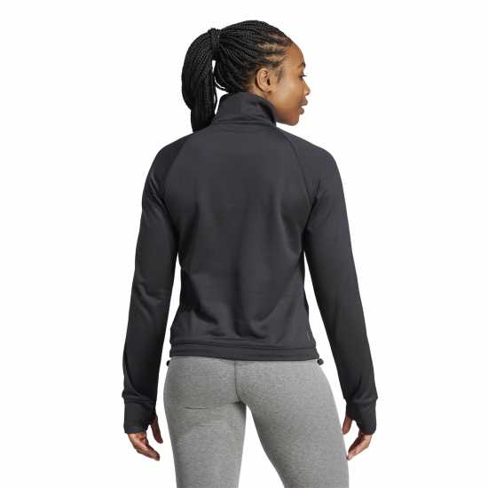 Adidas Quarter Zip Tracksuit Top Womens  Дамски дрехи за бягане