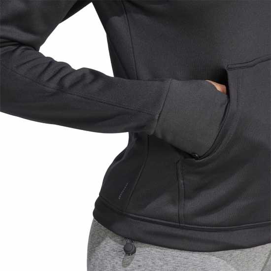 Adidas Quarter Zip Tracksuit Top Womens  Дамски дрехи за бягане