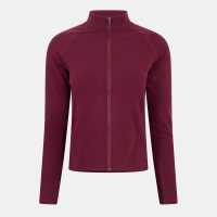 Peach Luxe Full Zip Jacket - Vibrant Fig Luxe  