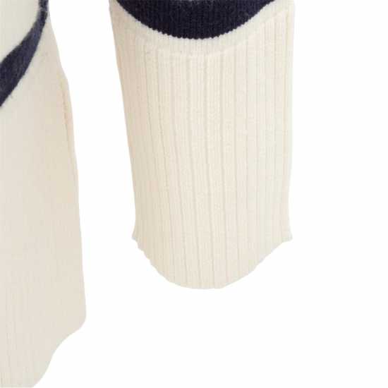 Miso Плетена Жилетка V-Neck Cuff Stripe Cardigan  Дамски пуловери и жилетки