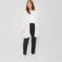 Плетена Жилетка Be You Fluffy Cardigan КРЕМ Дамски пуловери и жилетки
