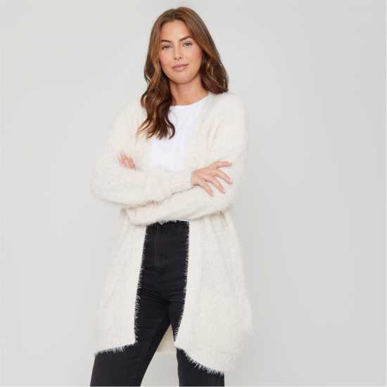 Дамски пуловери и жилетки Плетена Жилетка Be You Fluffy Cardigan КРЕМ Плетена Жилетка Be You Fluffy Cardigan КРЕМ Дамски пуловери и жилетки