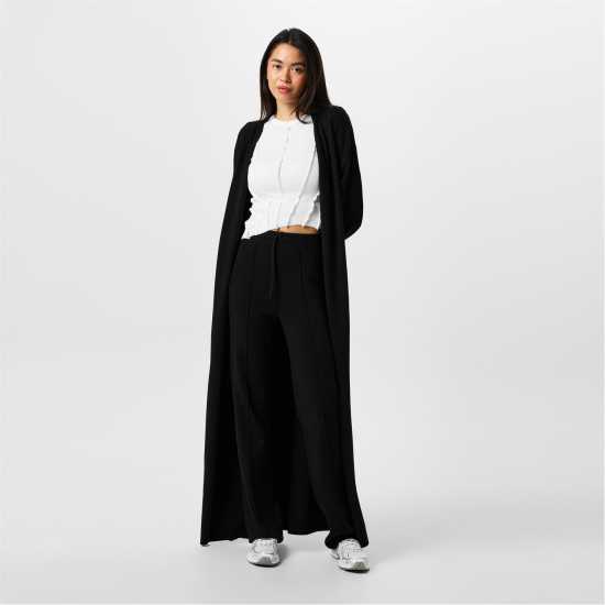 Дамски пуловери и жилетки Плетена Жилетка Jack Wills Maxi Length Cardigan Черно Плетена Жилетка Jack Wills Maxi Length Cardigan Черно Дамски пуловери и жилетки