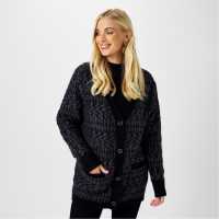 Biba Плетена Жилетка Geo Knitted Cardigan  Дамски пуловери и жилетки