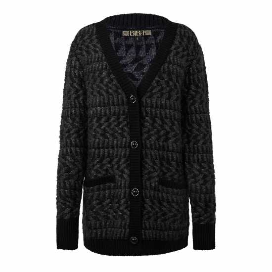 Biba Плетена Жилетка Geo Knitted Cardigan  Дамски пуловери и жилетки