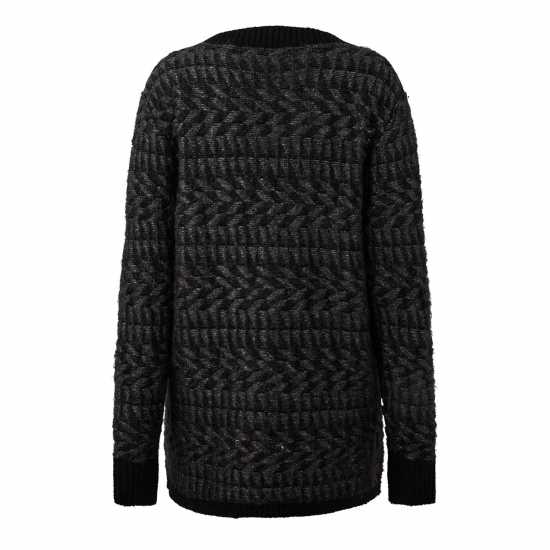 Biba Плетена Жилетка Geo Knitted Cardigan  Дамски пуловери и жилетки