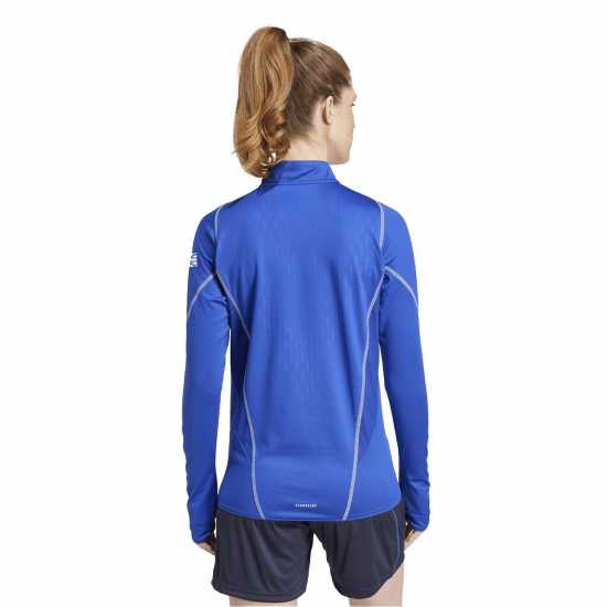 Adidas Women's Team Gb Performance Tracksuit Top Semi Lucid Blue Adidas Women's Team Gb Performance Tracksuit Top Semi Lucid Blue