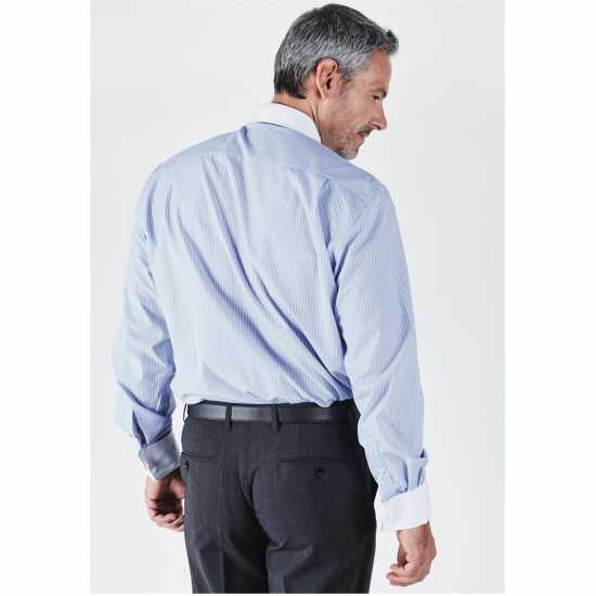 Мъжка Риза Harvey And Jones Striped Formal Shirt Mens  Мъжки ризи