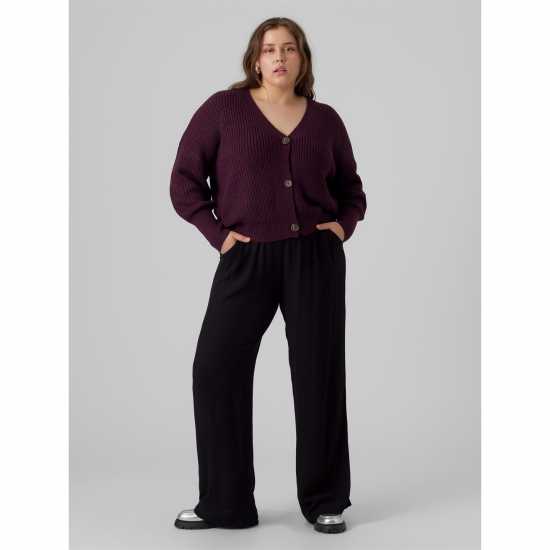 Vero Moda Плетена Жилетка Vmlea Cardigan Plus Size  Дамски пуловери и жилетки