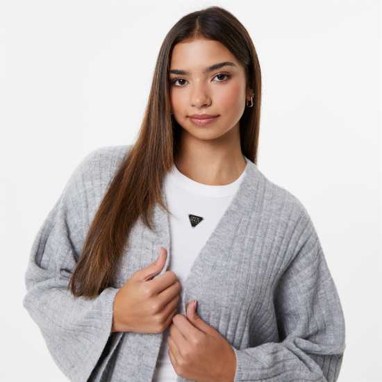 Дамски пуловери и жилетки Плетена Жилетка Jack Wills Longline Rib Cardigan Плетена Жилетка Jack Wills Longline Rib Cardigan Дамски пуловери и жилетки