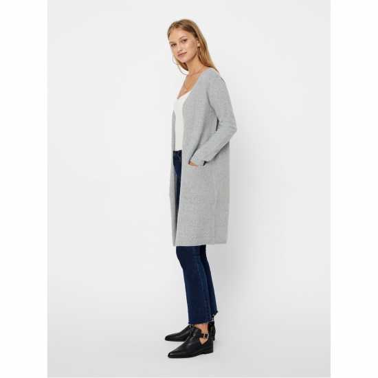 Дамски пуловери и жилетки Vero Moda Плетена Жилетка Doffy Knit Cardigan Сиво Vero Moda Плетена Жилетка Doffy Knit Cardigan Сиво Дамски пуловери и жилетки