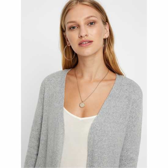 Дамски пуловери и жилетки Vero Moda Плетена Жилетка Doffy Knit Cardigan Сиво Vero Moda Плетена Жилетка Doffy Knit Cardigan Сиво Дамски пуловери и жилетки