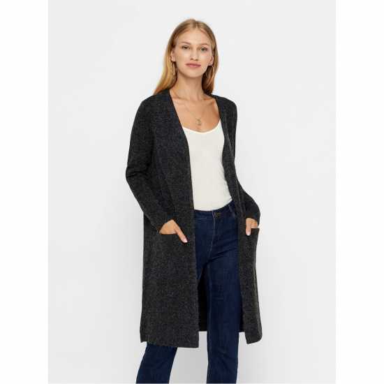 Дамски пуловери и жилетки Vero Moda Плетена Жилетка Doffy Knit Cardigan Черно Vero Moda Плетена Жилетка Doffy Knit Cardigan Черно Дамски пуловери и жилетки