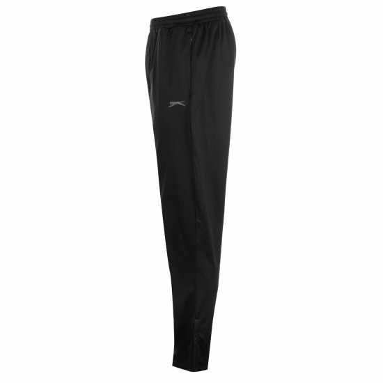 Slazenger Comfort Slazenger Men's Track Pants Black Мъжко облекло за едри хора