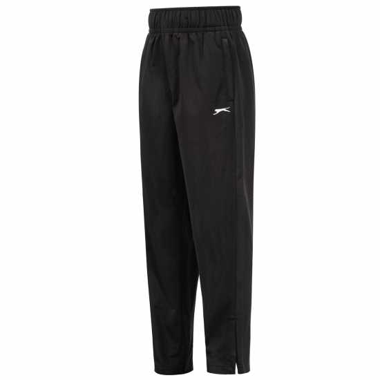 Детски долнища за бягане Slazenger Comfort Jogging Bottoms Junior Черно Slazenger Comfort Jogging Bottoms Junior Черно Детски долнища за бягане