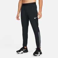 Nike Pro Dri-FIT Flex Vent Max Men's Training Pants Black Мъжко облекло за едри хора