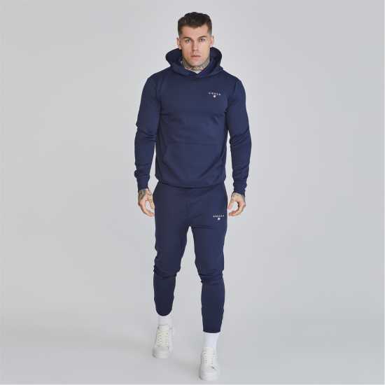 Siksilk Poly Joggers Adults Морска синьо Siksilk Poly Joggers Adults Морска синьо