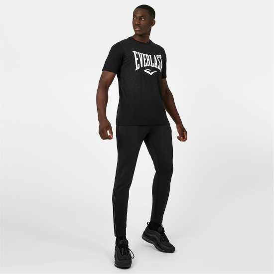Everlast Мъжко Спортно Долнище Essential Track Joggers Mens Черно Мъжки спортни екипи в две части