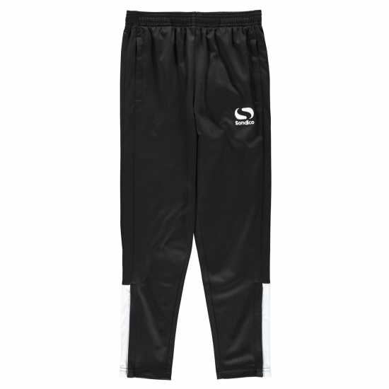 Sondico Strike Training Pants Junior Boys Черно Детски долнища за бягане