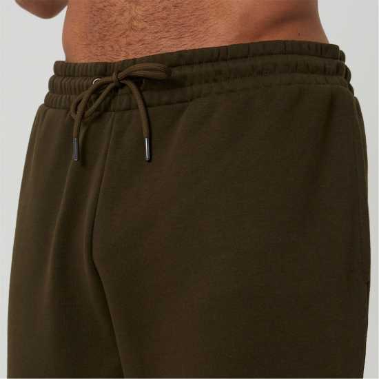 Brave Soul Мъжко Спортно Долнище Wide Leg Joggers Mens Khaki Brave Soul Мъжко Спортно Долнище Wide Leg Joggers Mens Khaki