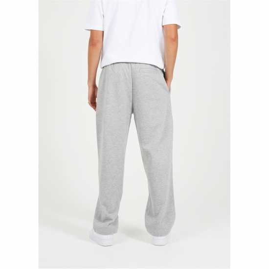 Brave Soul Мъжко Спортно Долнище Wide Leg Joggers Mens Сив марл Brave Soul Мъжко Спортно Долнище Wide Leg Joggers Mens Сив марл