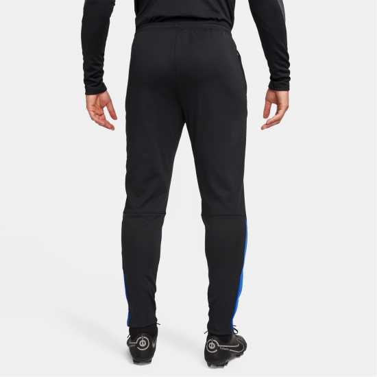 Nike Therma-FIT Academy Men's Soccer Pants Black/Royal Мъжко облекло за едри хора