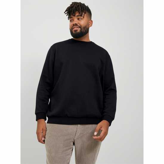 Мъжки Пуловер Обло Деколте Bradley Crew Sweater Mens Plus Size Мъжки Пуловер Обло Деколте Bradley Crew Sweater Mens Plus Size