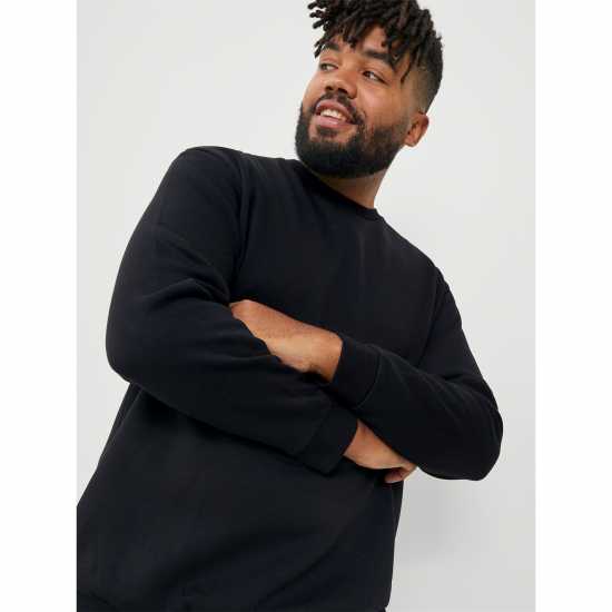 Мъжки Пуловер Обло Деколте Bradley Crew Sweater Mens Plus Size Мъжки Пуловер Обло Деколте Bradley Crew Sweater Mens Plus Size