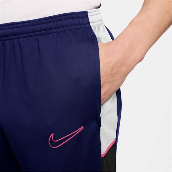 Nike Мъжки Анцуг Academy Zippered Tracksuit Bottoms Mens Blue/Pink 