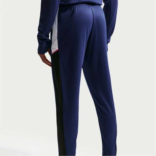 Nike Мъжки Анцуг Academy Zippered Tracksuit Bottoms Mens Blue/Pink 