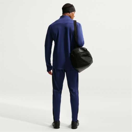 Nike Мъжки Анцуг Academy Zippered Tracksuit Bottoms Mens Blue/Pink 