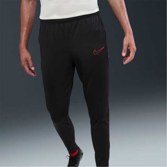 Nike Мъжки Анцуг Academy Zippered Tracksuit Bottoms Mens Blk/Blk/Uni Red Мъжки спортни екипи в две части