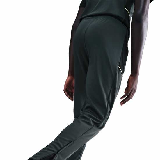 Nike Мъжки Анцуг Academy Zippered Tracksuit Bottoms Mens Черно/Лайм Nike Мъжки Анцуг Academy Zippered Tracksuit Bottoms Mens