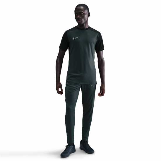 Nike Мъжки Анцуг Academy Zippered Tracksuit Bottoms Mens Черно/Лайм Nike Мъжки Анцуг Academy Zippered Tracksuit Bottoms Mens