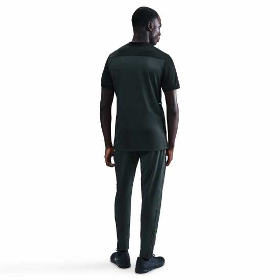 Nike Мъжки Анцуг Academy Zippered Tracksuit Bottoms Mens Черно/Лайм Nike Мъжки Анцуг Academy Zippered Tracksuit Bottoms Mens