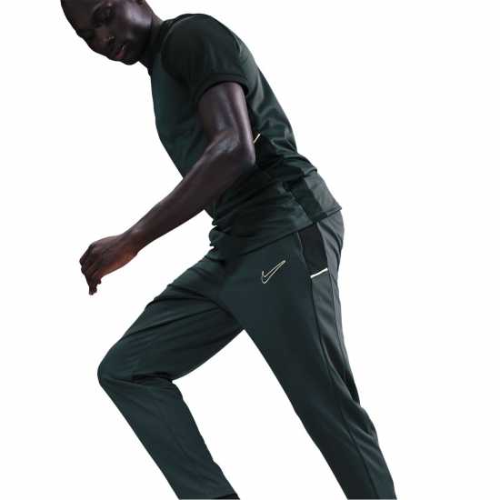 Nike Мъжки Анцуг Academy Zippered Tracksuit Bottoms Mens Черно/Лайм Nike Мъжки Анцуг Academy Zippered Tracksuit Bottoms Mens