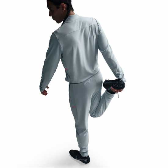 Nike Мъжки Анцуг Academy Zippered Tracksuit Bottoms Mens Сиво/Розово Мъжки спортни екипи в две части