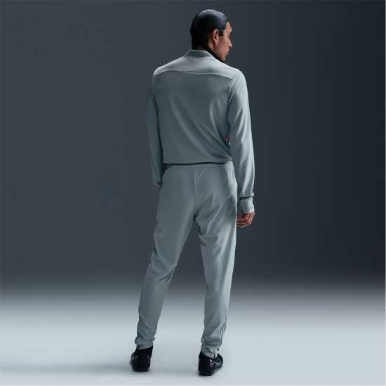 Nike Мъжки Анцуг Academy Zippered Tracksuit Bottoms Mens Сиво/Розово Мъжки спортни екипи в две части