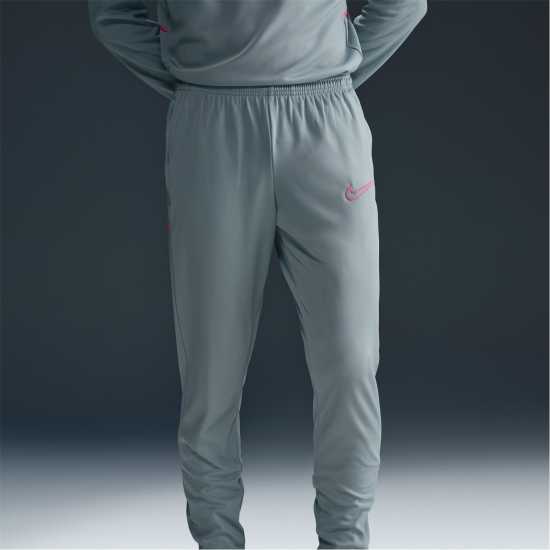 Nike Мъжки Анцуг Academy Zippered Tracksuit Bottoms Mens Сиво/Розово Мъжки спортни екипи в две части