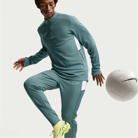Nike Мъжки Анцуг Academy Zippered Tracksuit Bottoms Mens Slate/White Nike Мъжки Анцуг Academy Zippered Tracksuit Bottoms Mens Slate/White
