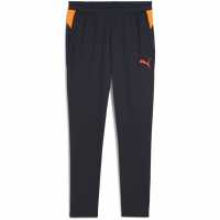 Puma Мъжки Анцуг Individual Cup Tracksuit Bottoms Mens Navy/Orange 